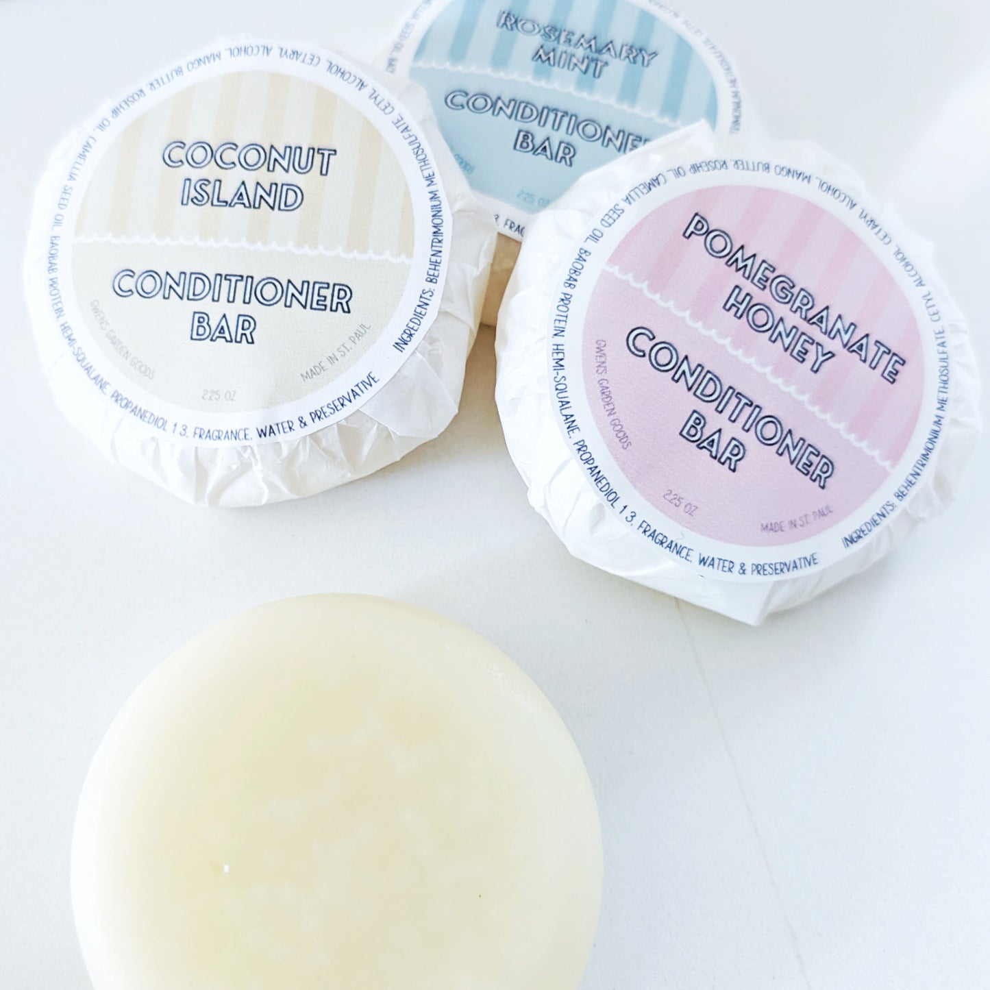 Conditioner bars with hemi-squalane image 0