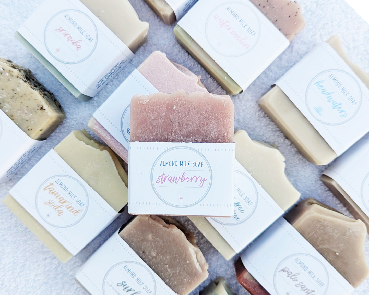 Strawberry Almond Milk Soap image 6