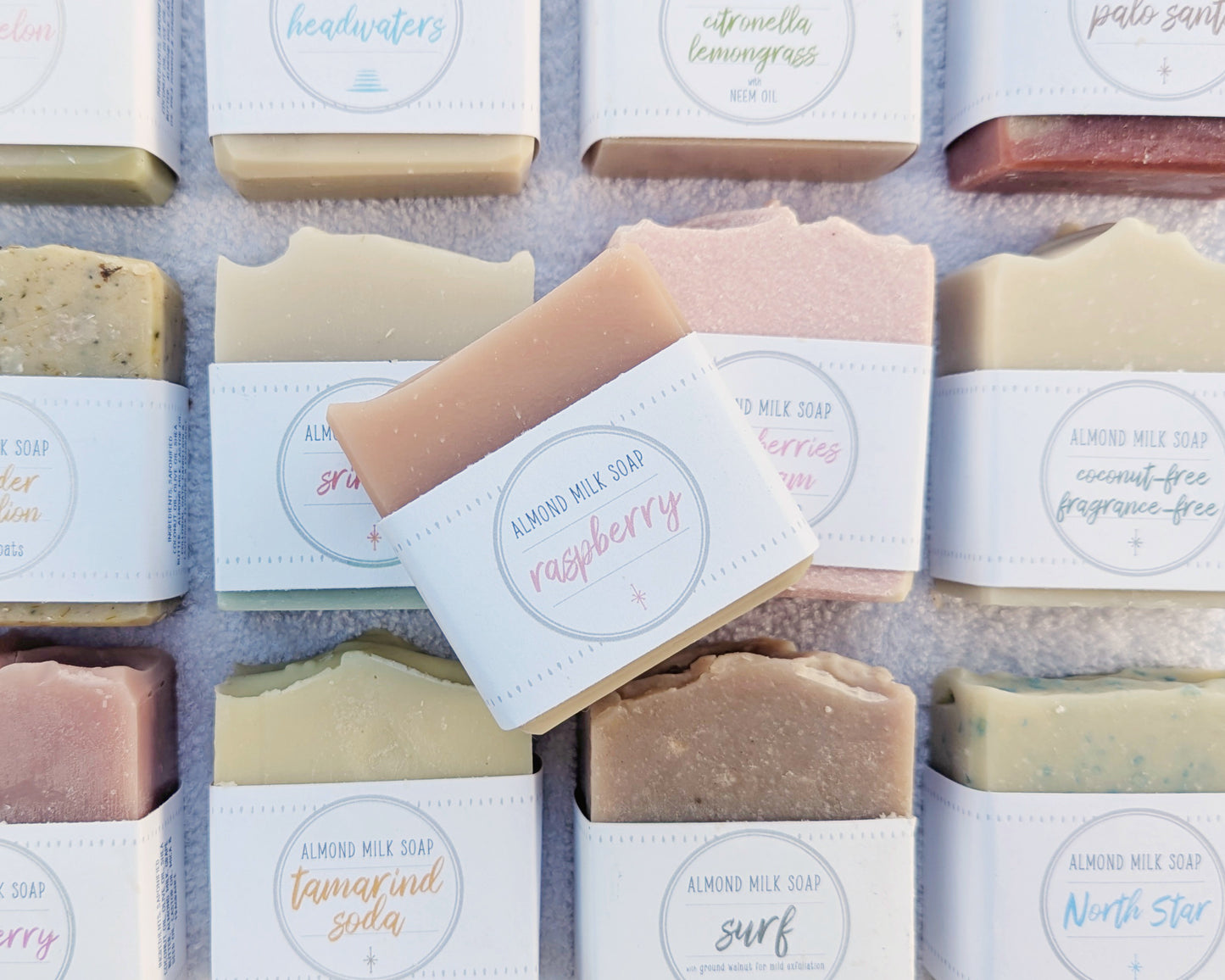 Raspberry Almond Milk Soap image 4