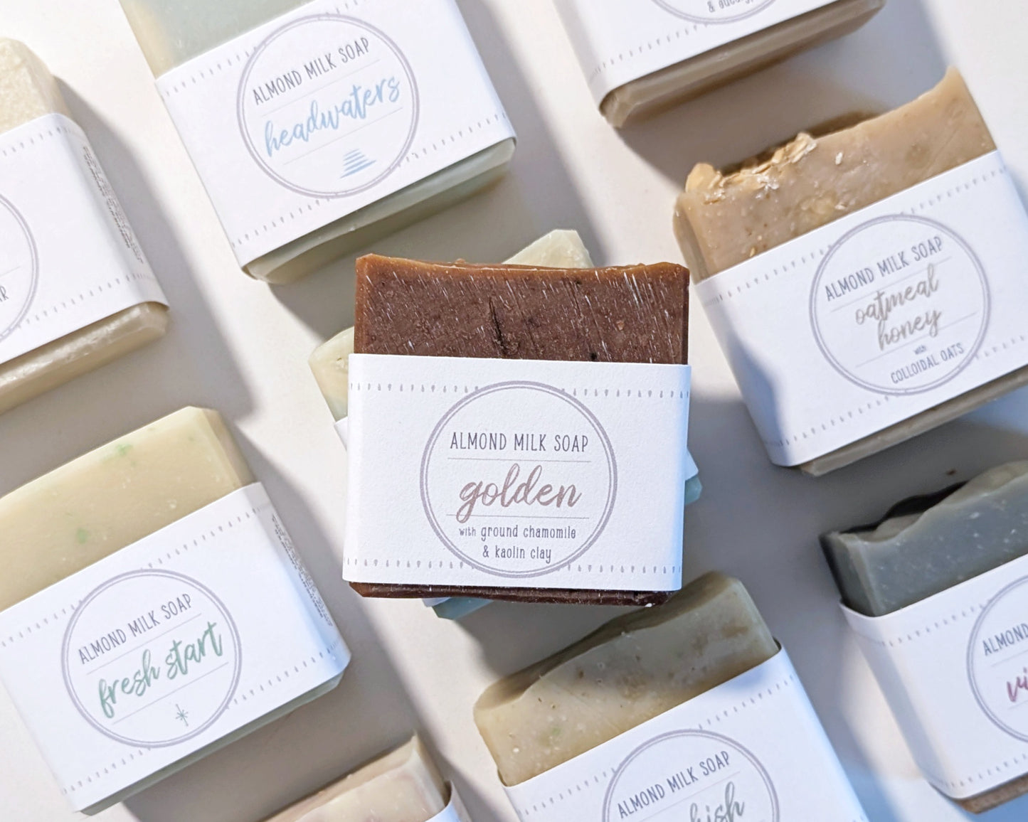 Golden Almond Milk Soap image 5