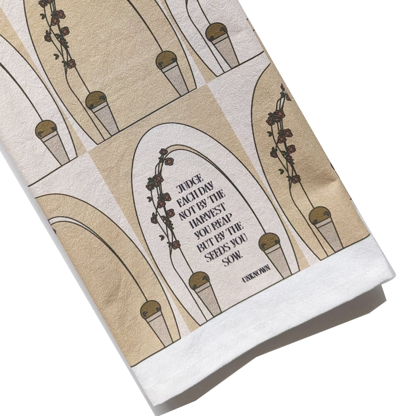 Under the Arbor flour sack towel image 1