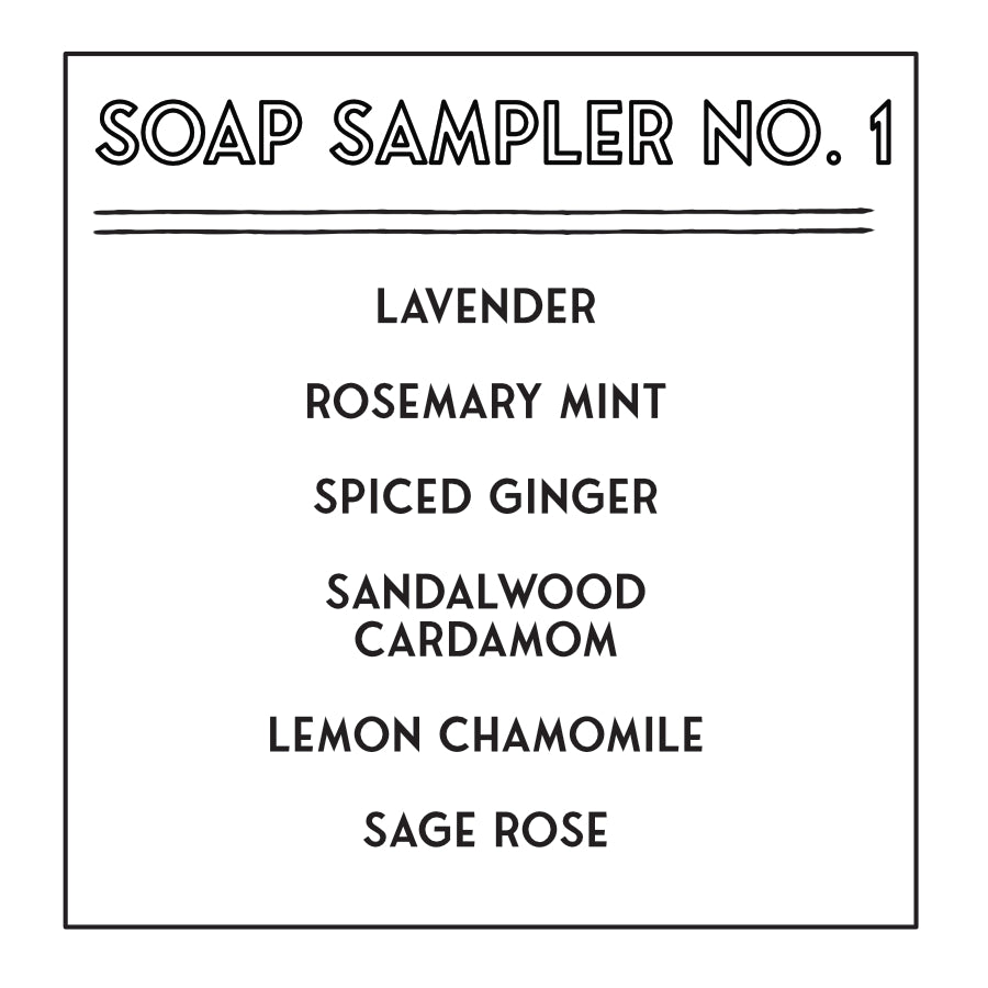 Almond Milk Soap Sampler image 1