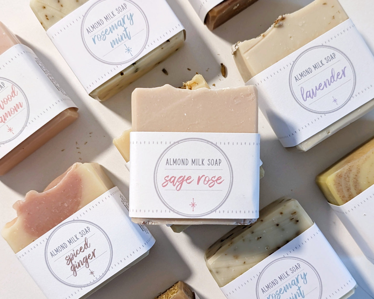 Sage Rose Almond Milk Soap image 5
