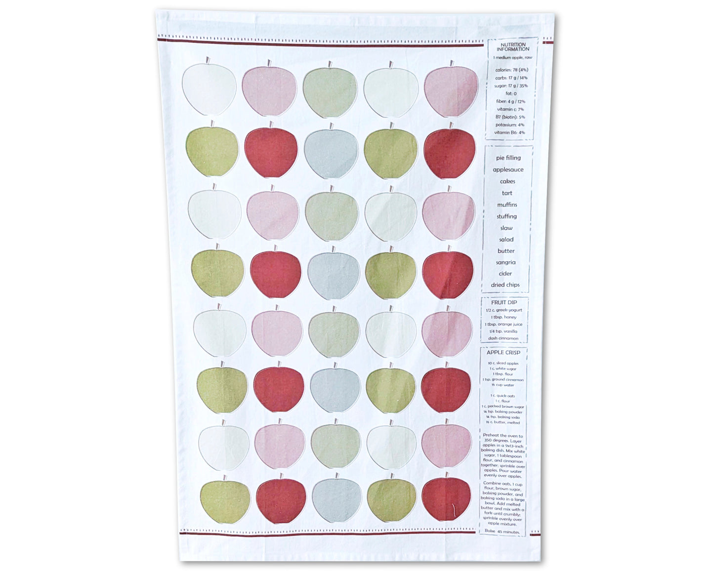 Apple A Day Flour Sack Towel image 2