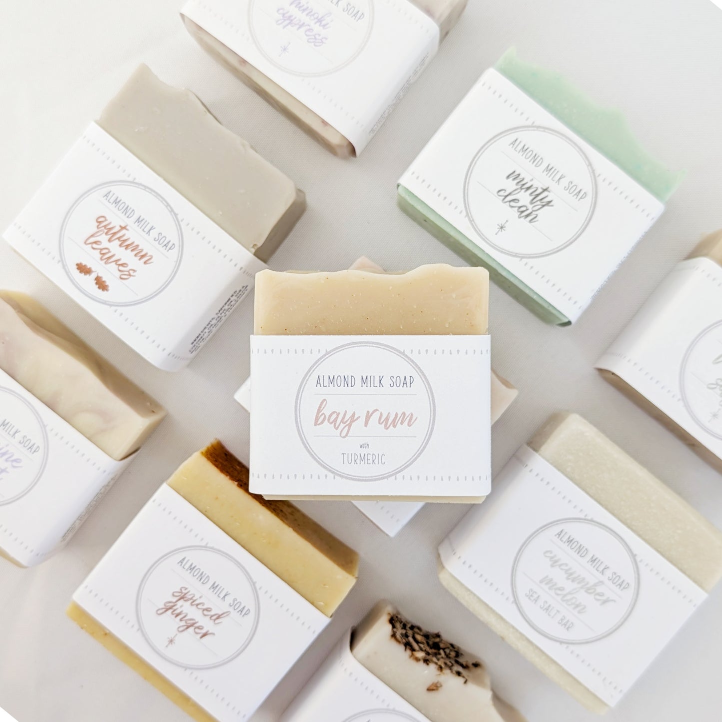 Bay Rum Almond Milk Soap Bar