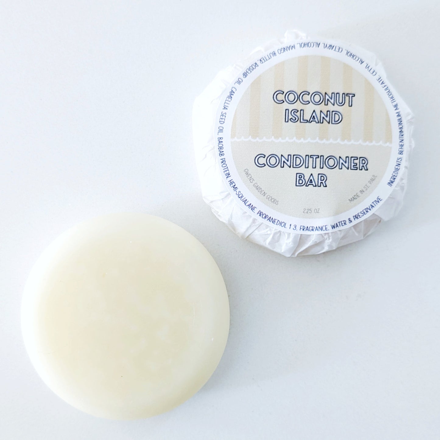 Conditioner bars with hemi-squalane image 4