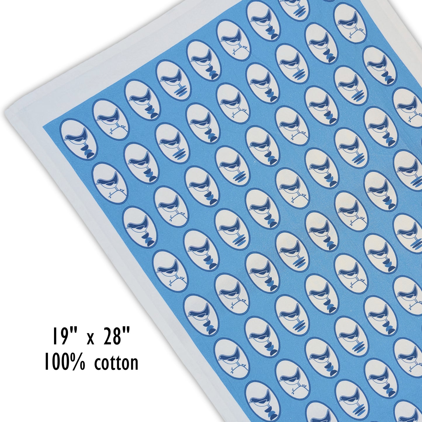 Blue Birds Flour Sack Towel