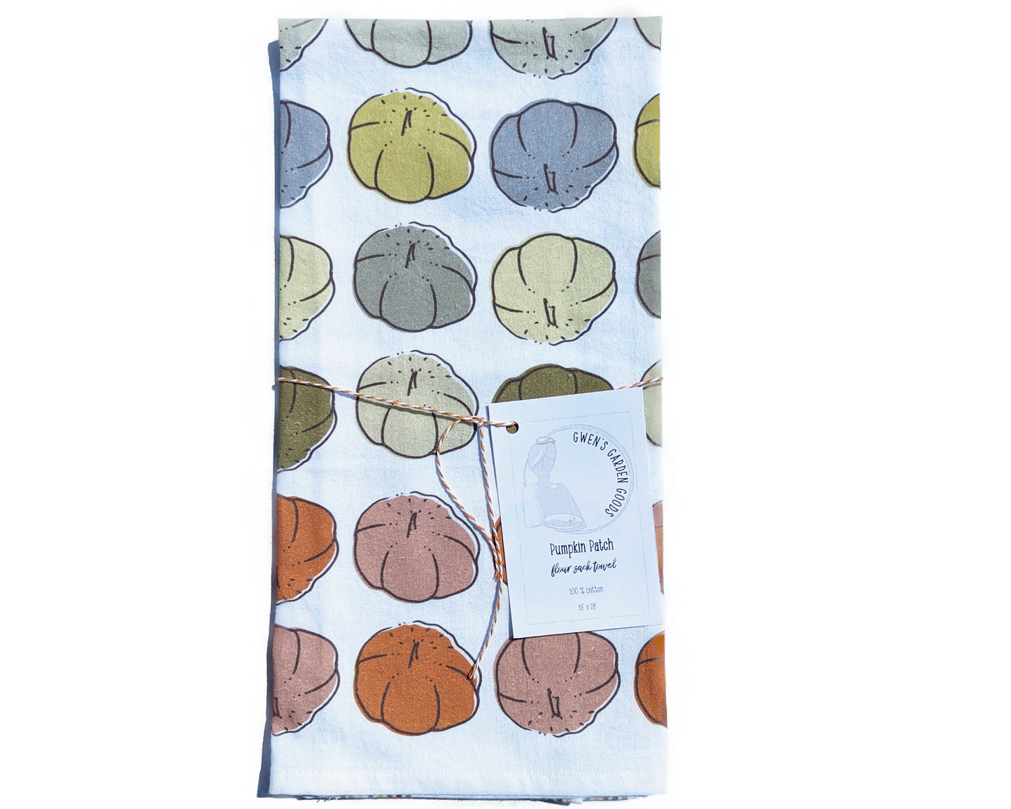 Pumpkin Patch Flour Sack Towel image 0