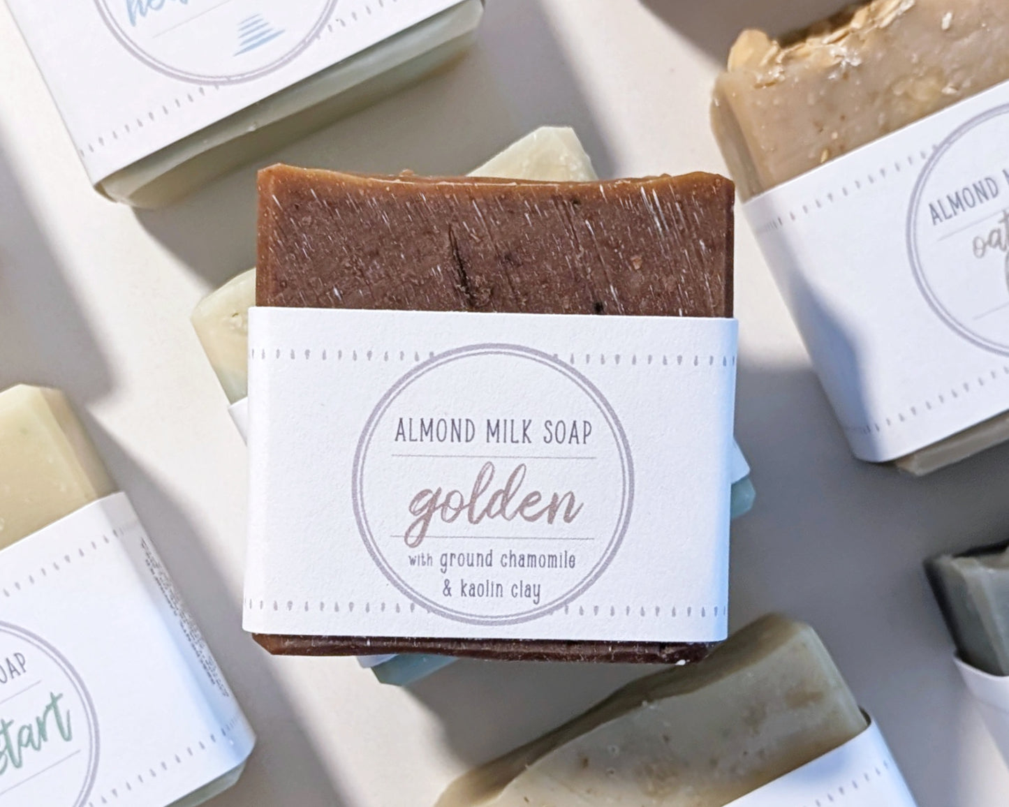 Golden Almond Milk Soap image 0