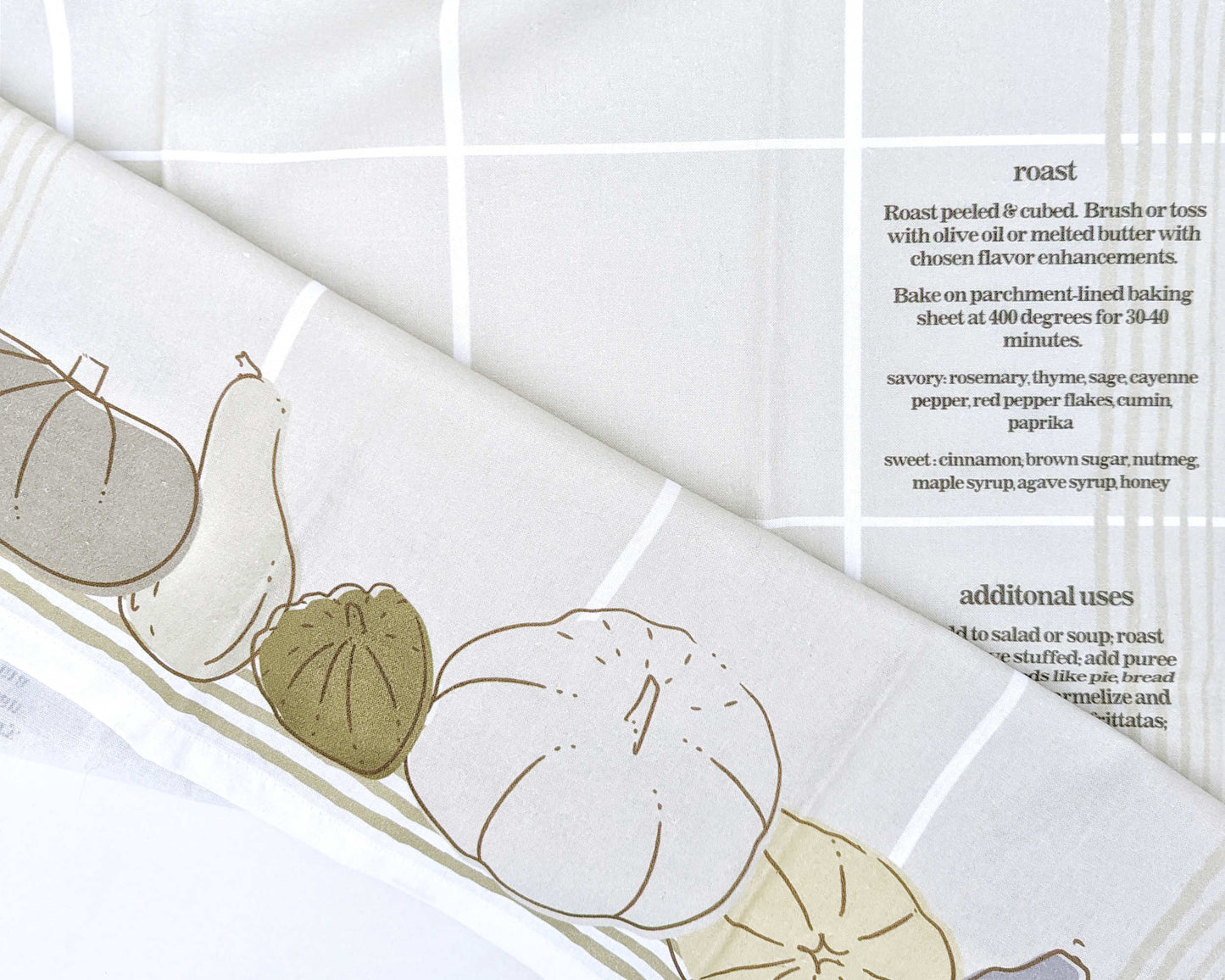 For the Love of Squash Flour Sack Towel image 1