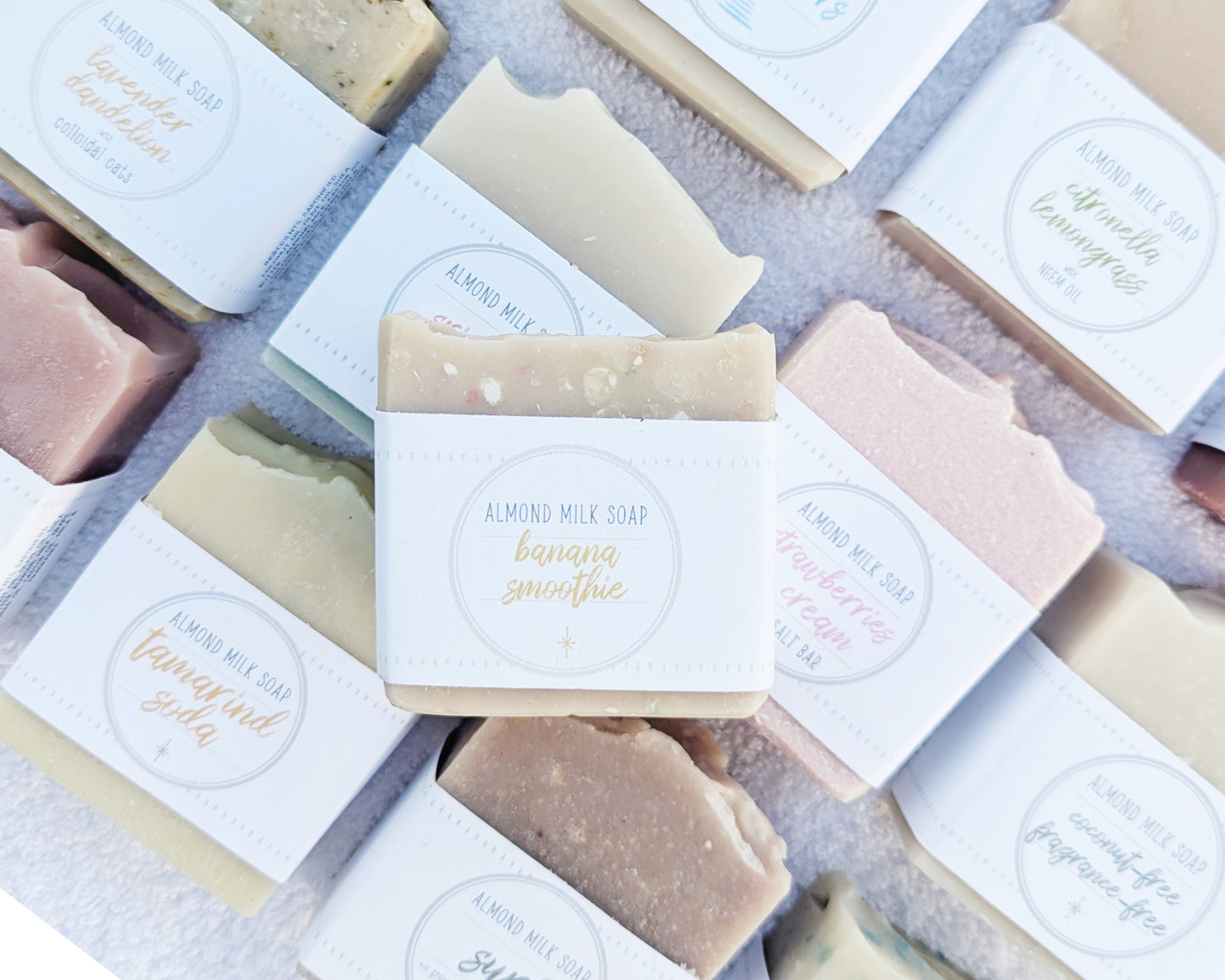 Banana Smoothie Almond Milk Soap image 6