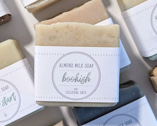 Bookish Almond Milk Soap image 0