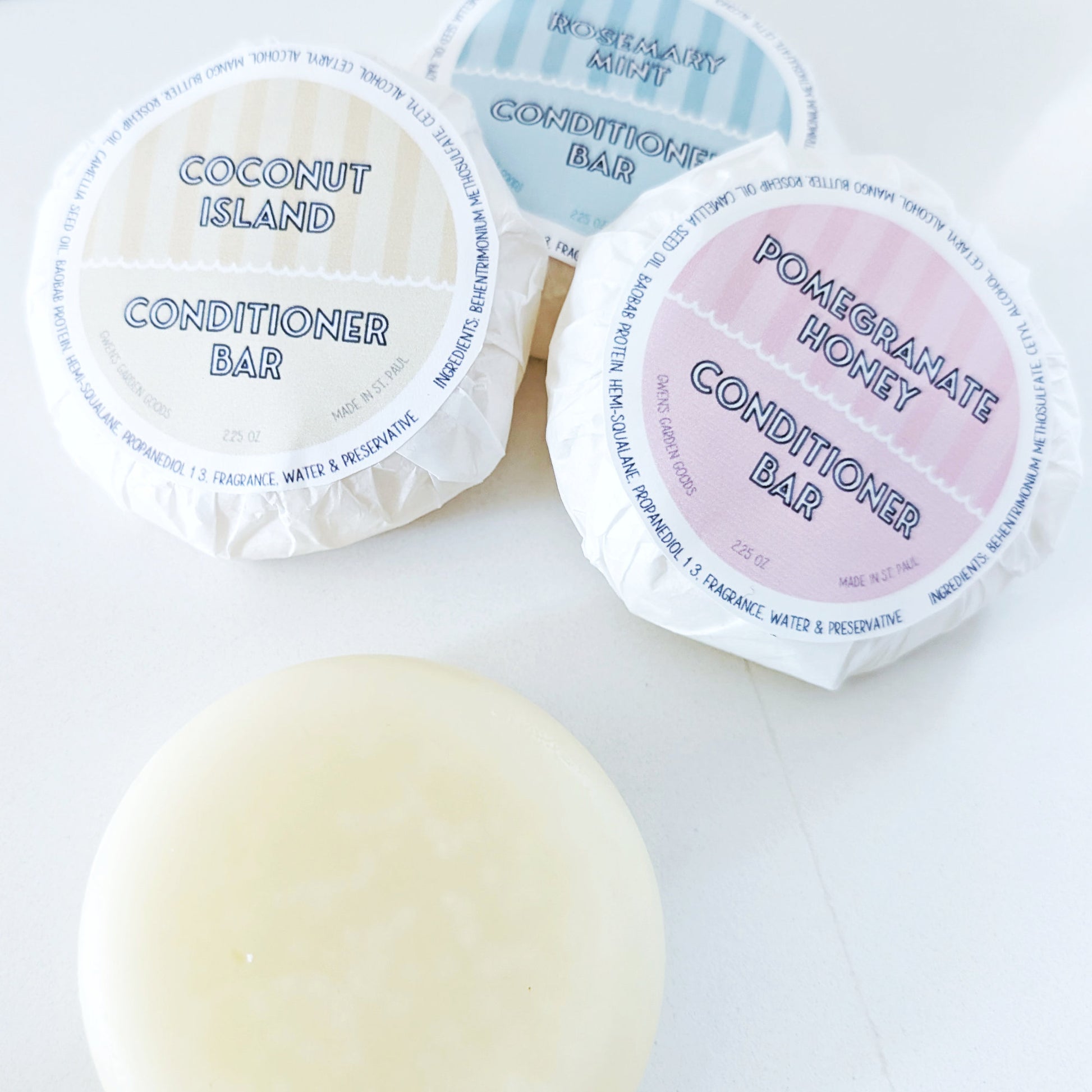 Conditioner bars with hemi-squalane image 0