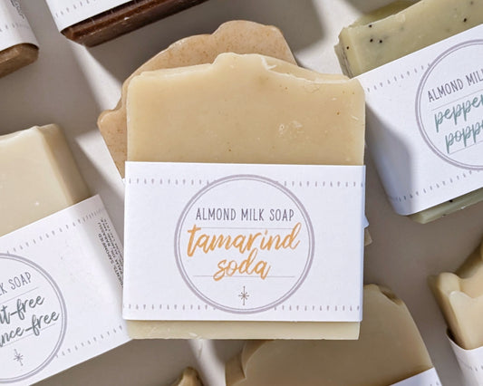 Tamarind Soda Almond Milk Soap image 0