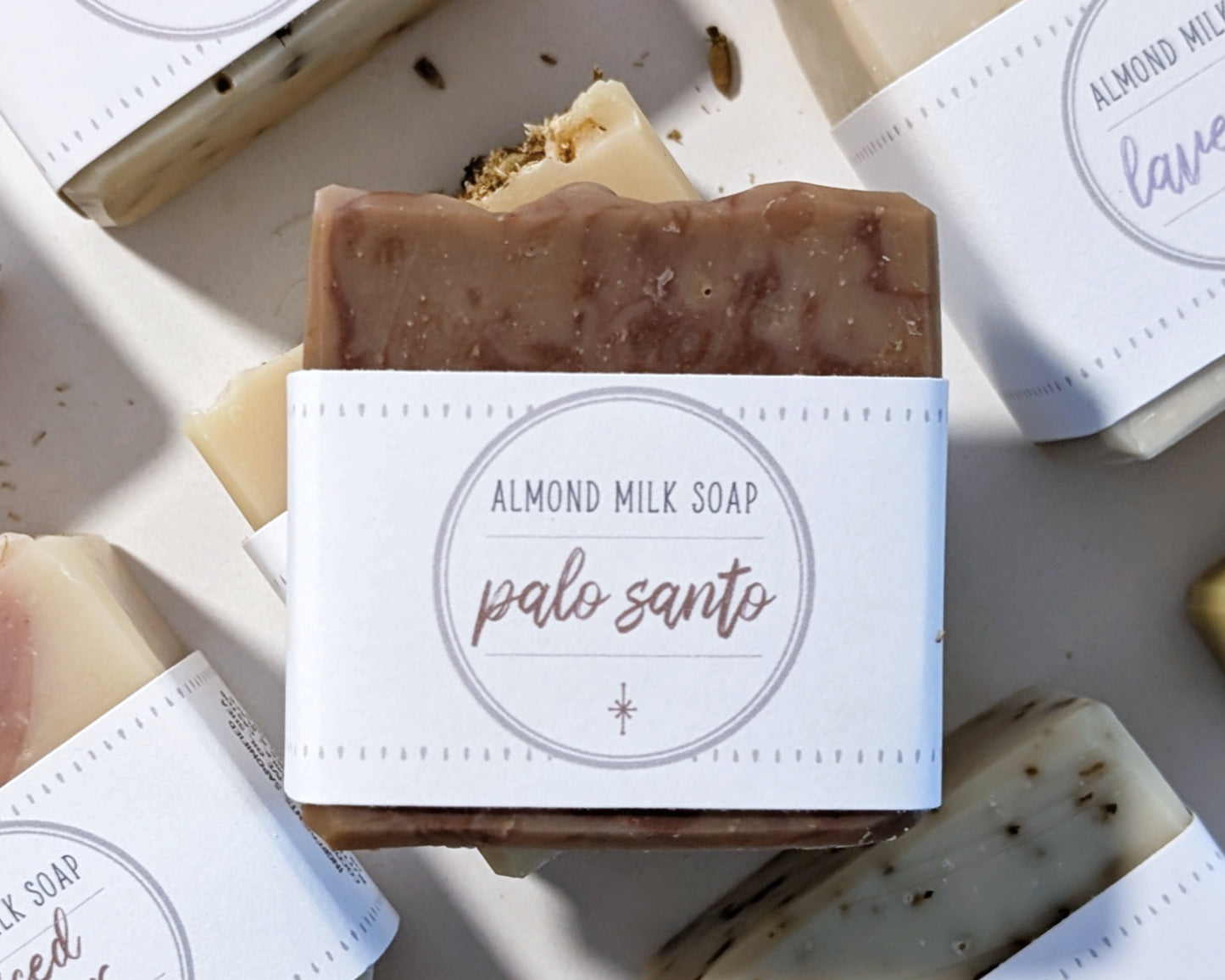 Palo Santo Almond Milk Soap image 0