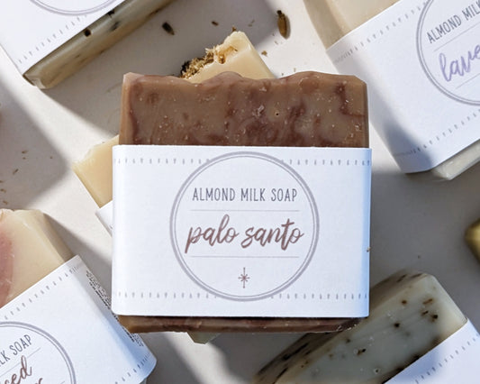 Palo Santo Almond Milk Soap image 0