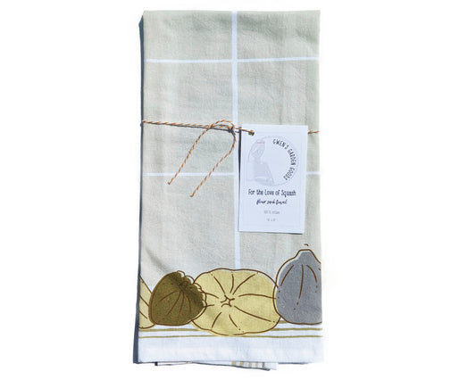 For the Love of Squash Flour Sack Towel image 0