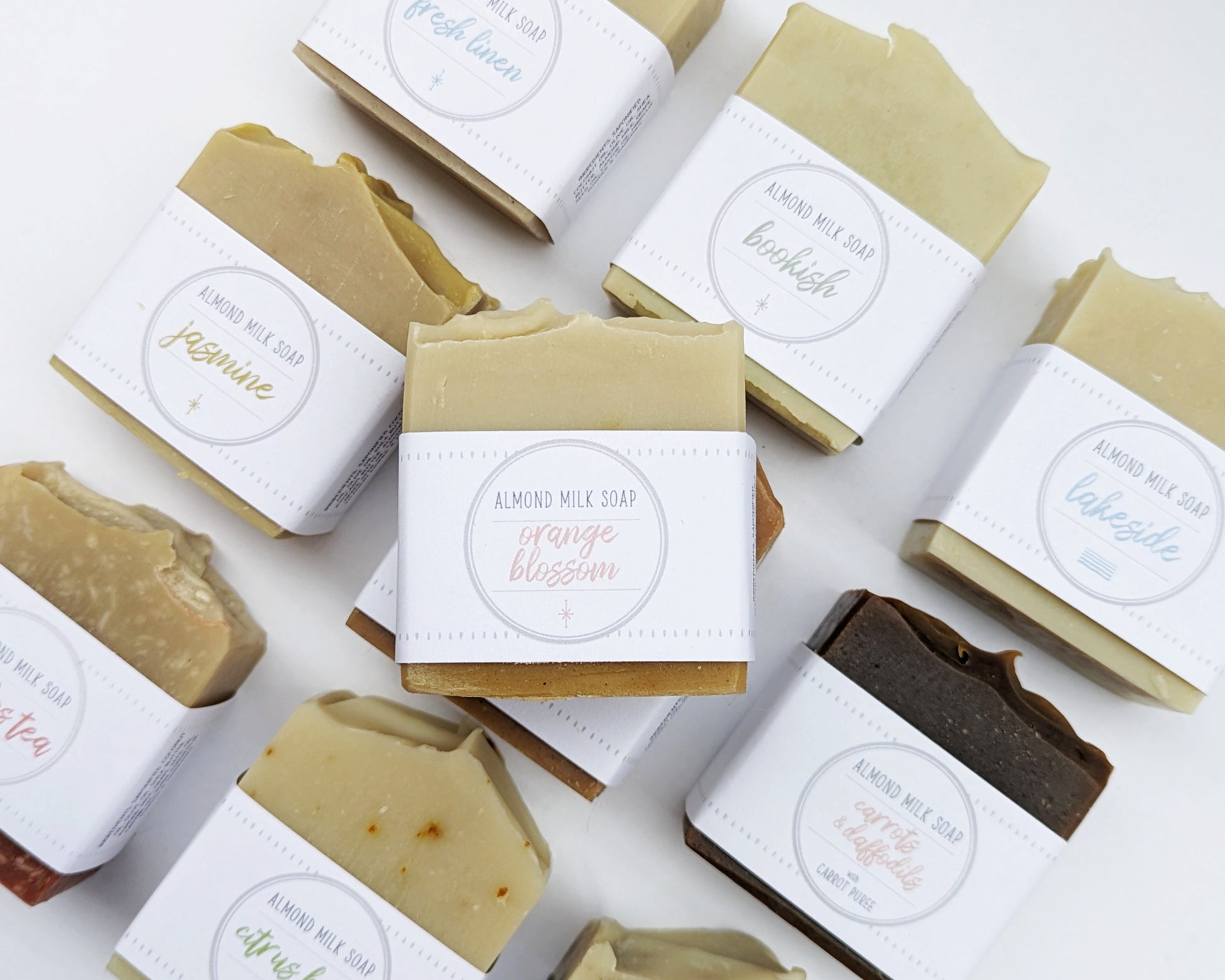 Orange Blossom Almond Milk Soap image 4