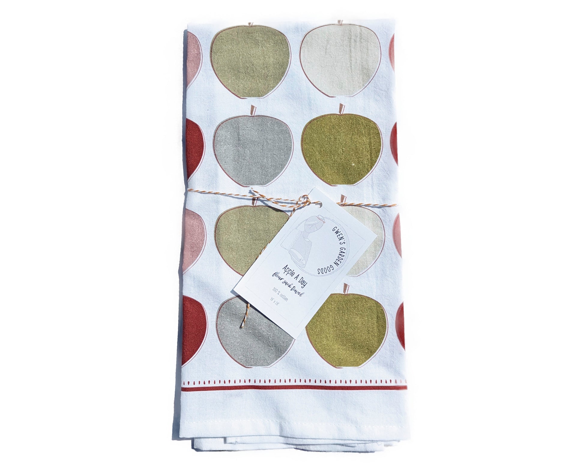Apple A Day Flour Sack Towel image 0