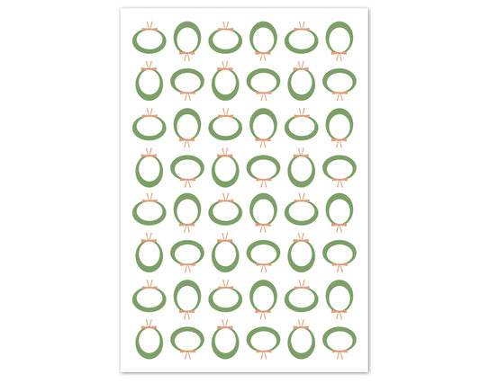 Winter Wreath Flour Sack Towel image 4