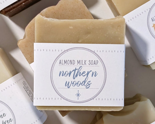 Northern Woods Almond Milk Soap image 0