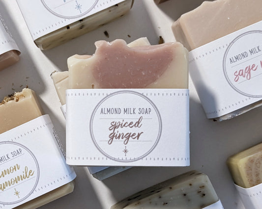 Spiced Ginger Almond Milk Soap image 0