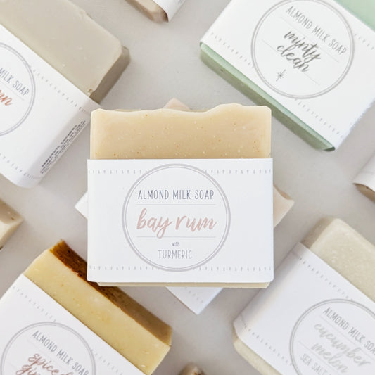 Bay Rum Almond Milk Soap Bar