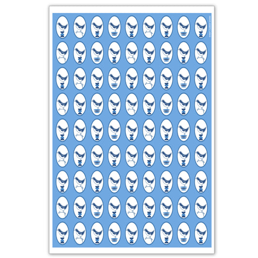 Blue Birds Flour Sack Towel