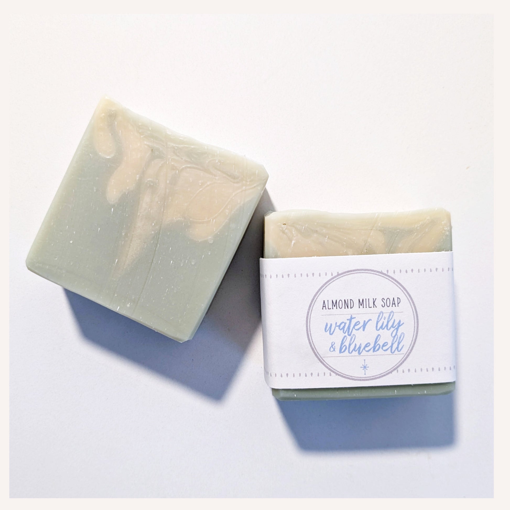 Water Lily & Bluebell Almond Milk Soap image 2