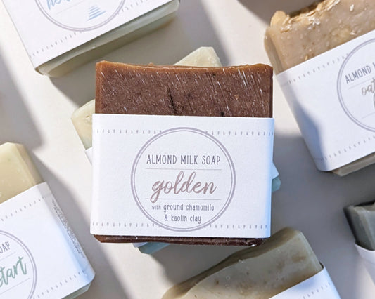 Golden Almond Milk Soap image 0