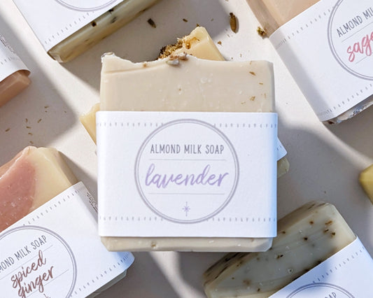 Lavender Almond Milk Soap image 0