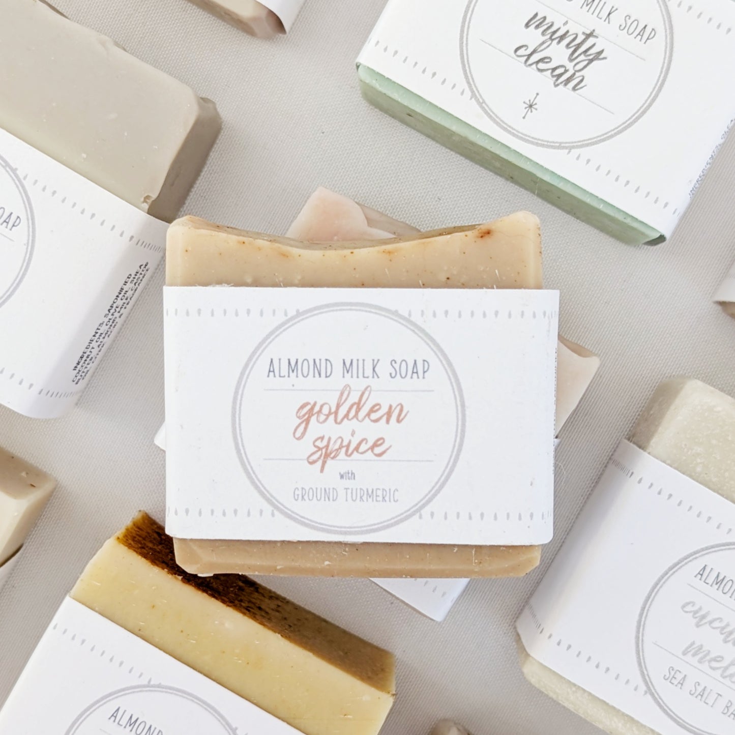 Golden Spice Almond Milk Soap Bar