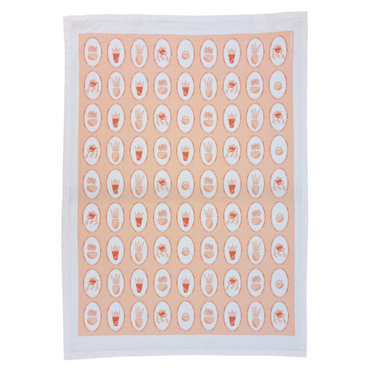 Houseplants Flour Sack Towel