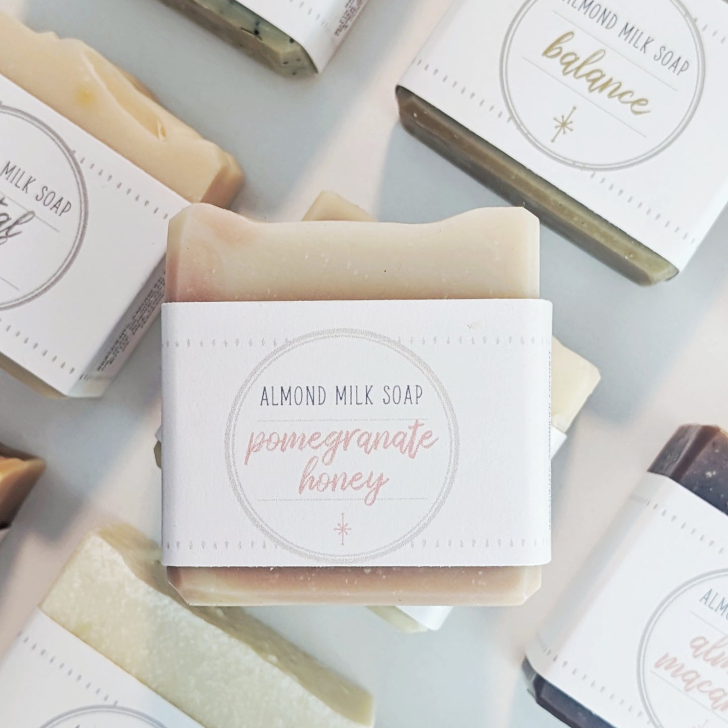 Pomegranate Honey Almond Milk Soap