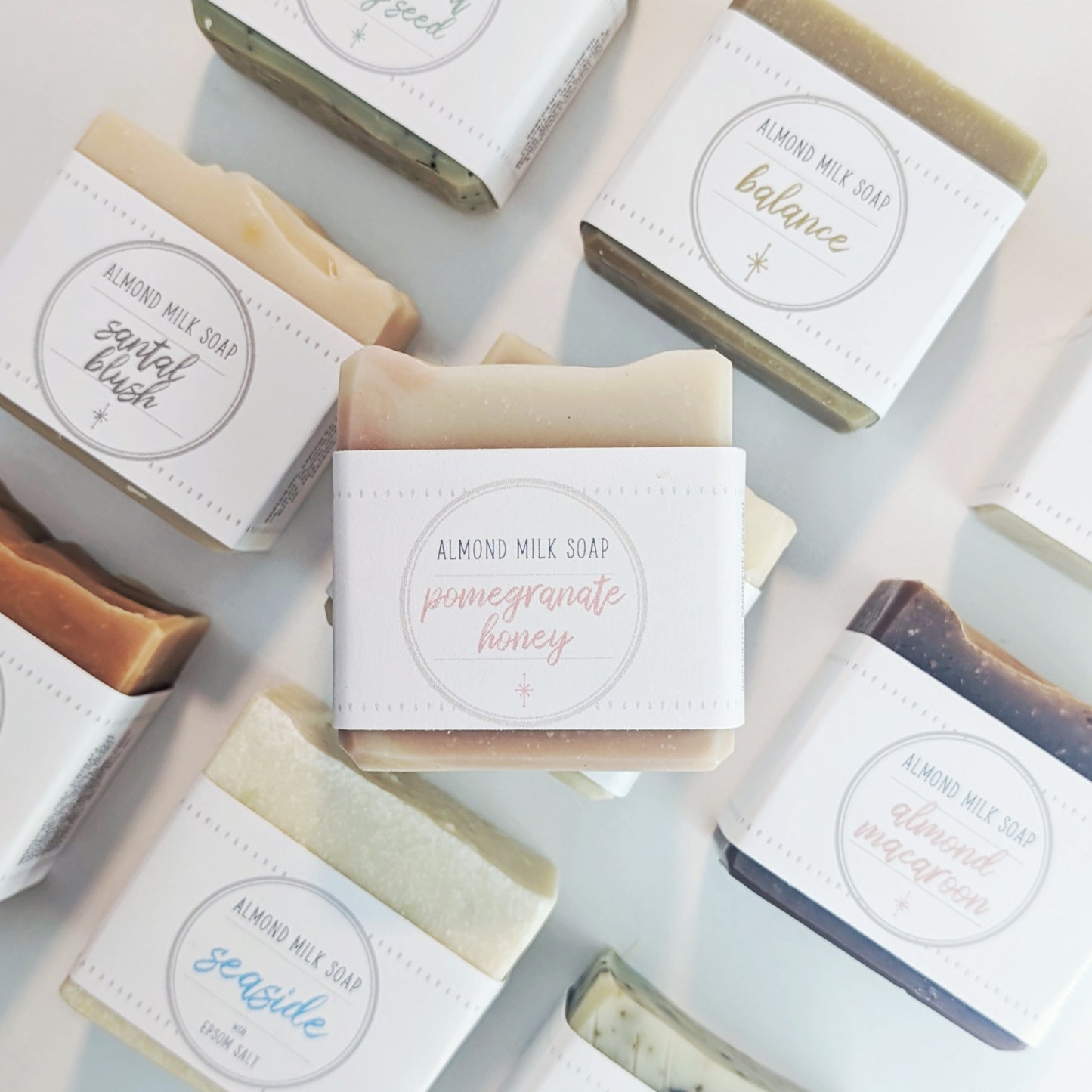 Pomegranate Honey Almond Milk Soap