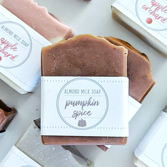 Pumpkin Spice Almond Milk Soap
