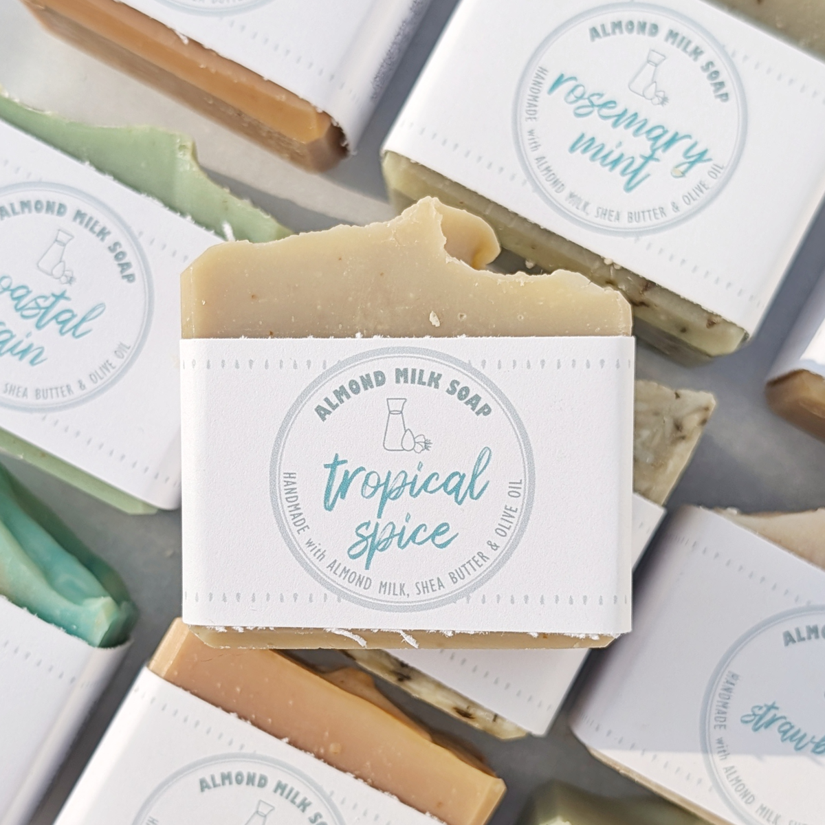 Tropical Spice Almond Milk Soap