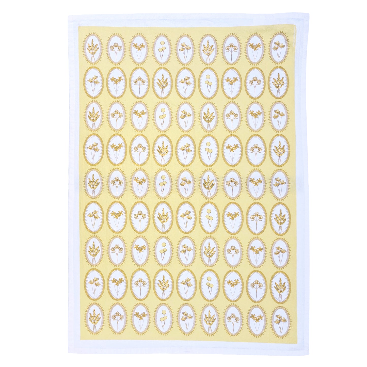Flower bouquet flour sack towel